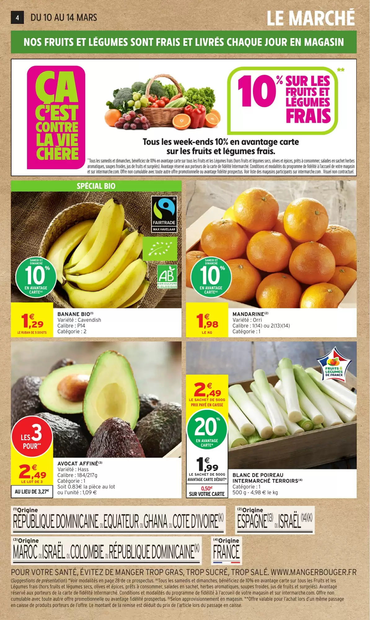 🌿Intermarché – Offres 2+1 Offert à Ne Pas Manquer