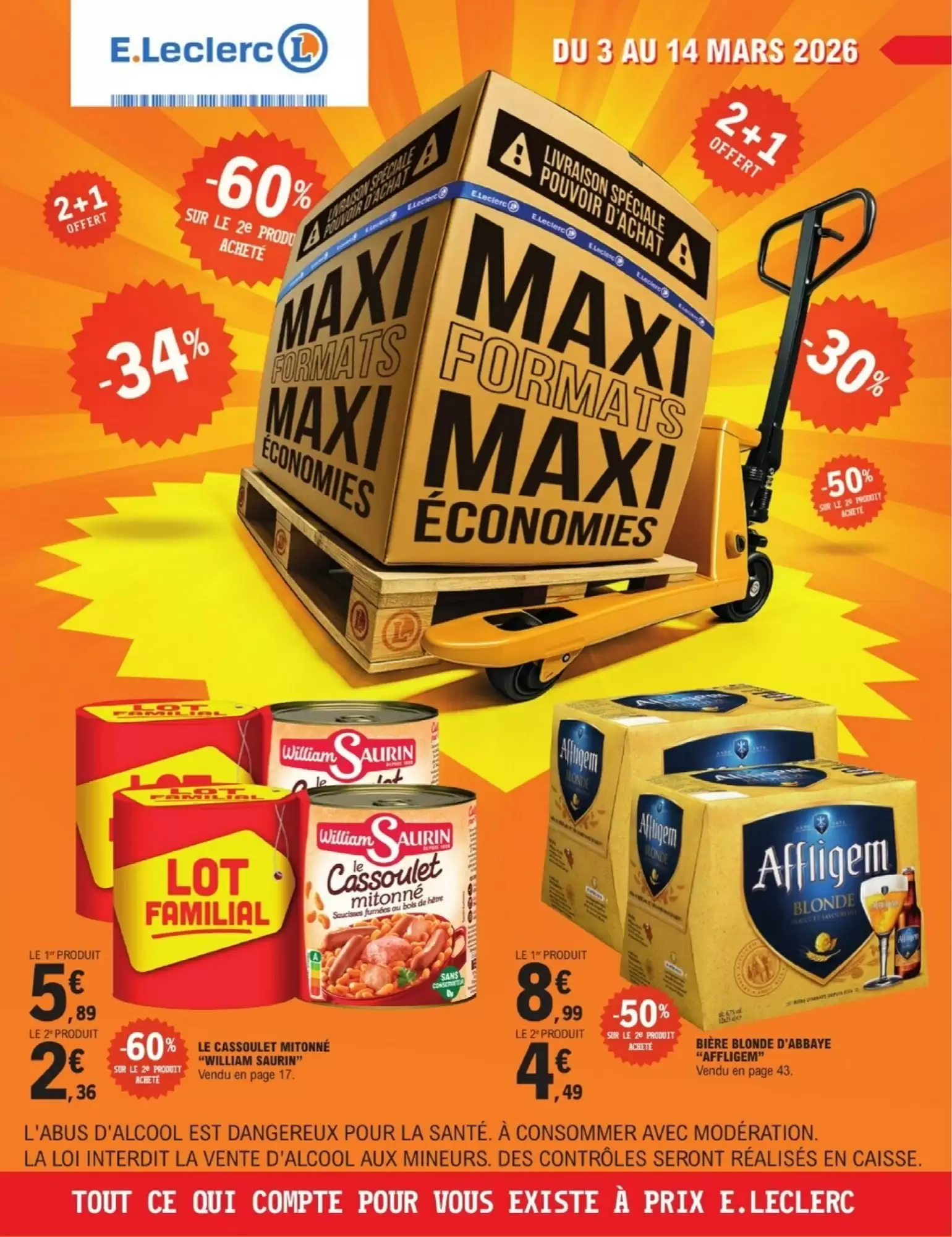 🔥E.Leclerc Catalogue – Maxi Format & Maxi Économies