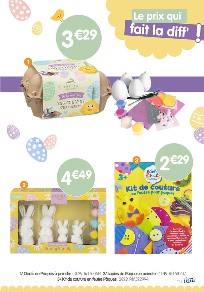 🐣 B&M Catalogue Mars | 🎉 Pâques à prix malins