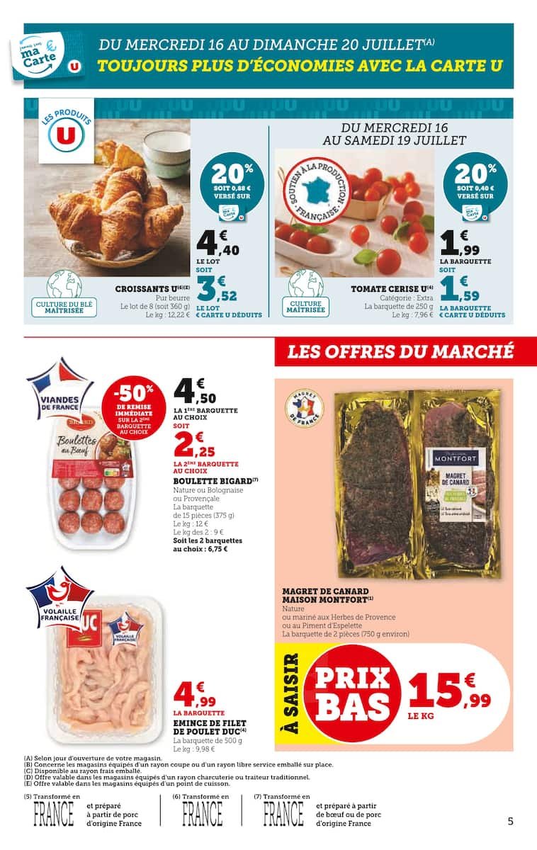U-Express 🛍️ -60% immédiate | Offres au kg 💥