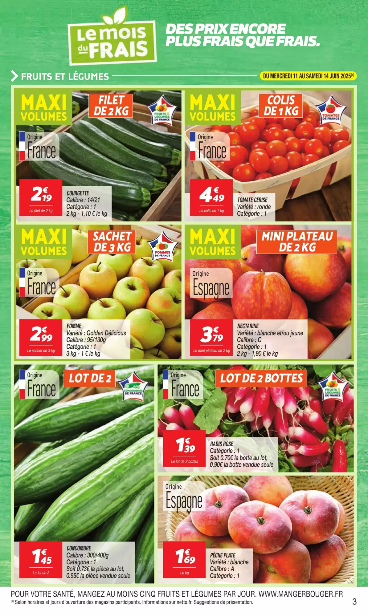 🥦 Le Mois du Frais chez Netto – Qualité & Origine France à Prix Mini ! 🛒