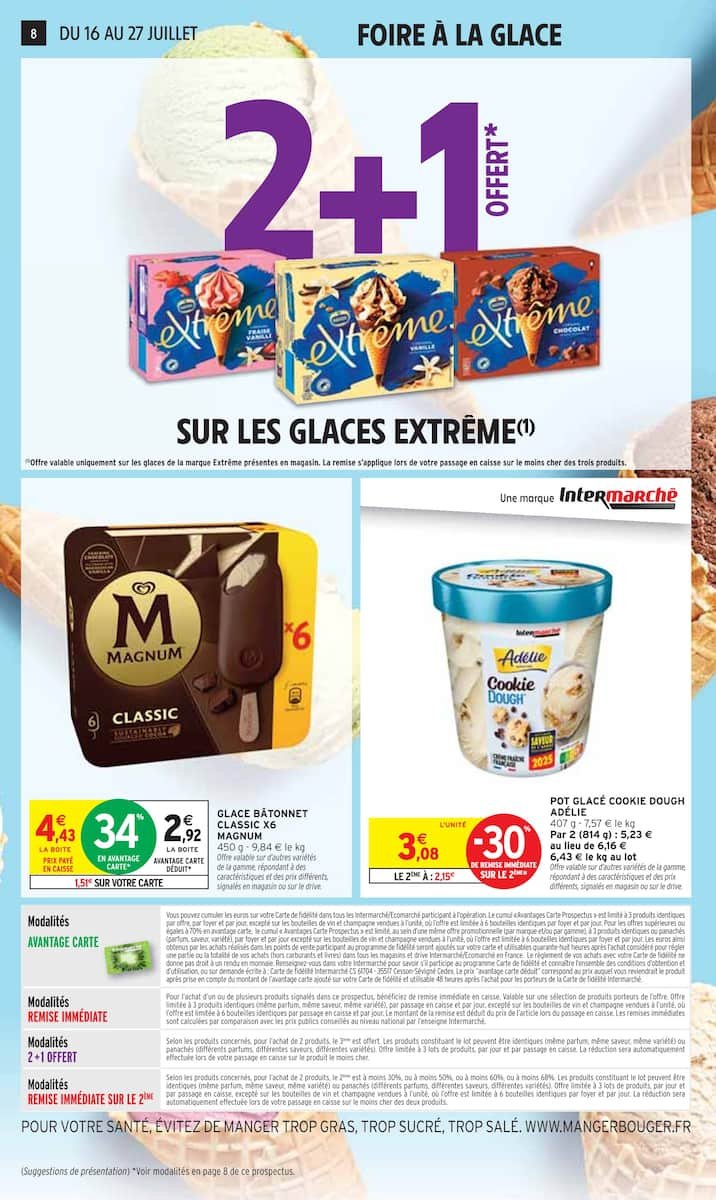 Intermarché EXPRESS 🛒 2+1 Offert 🌟 | Douceur vanillée 🍦
