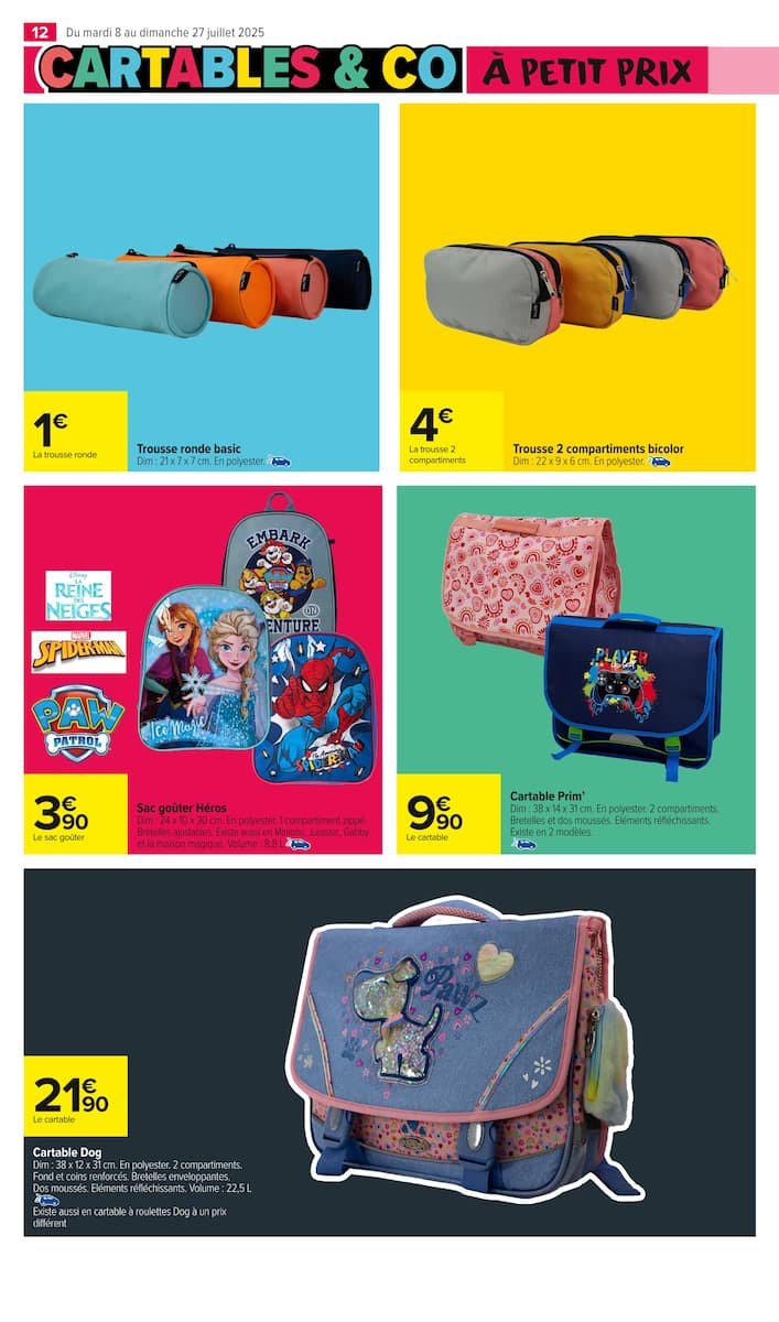 Carrefour Catalogue 📘 | Rentrée Scolaire à Prix Malins 🎓🖊️