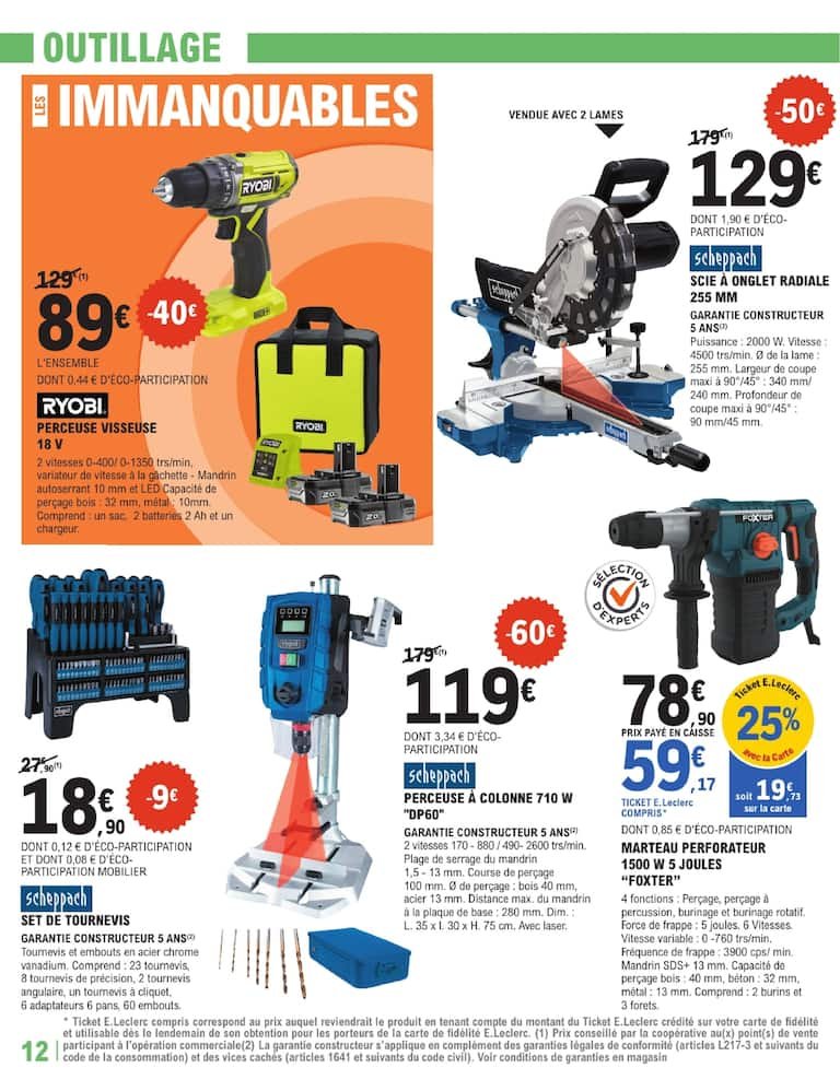 🚿BRICO E.Leclerc : promo salle de bain – douche relaxante