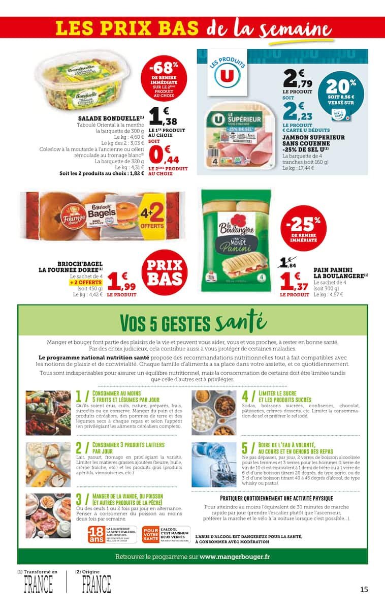 U-Express 🛍️ -60% immédiate | Offres au kg 💥