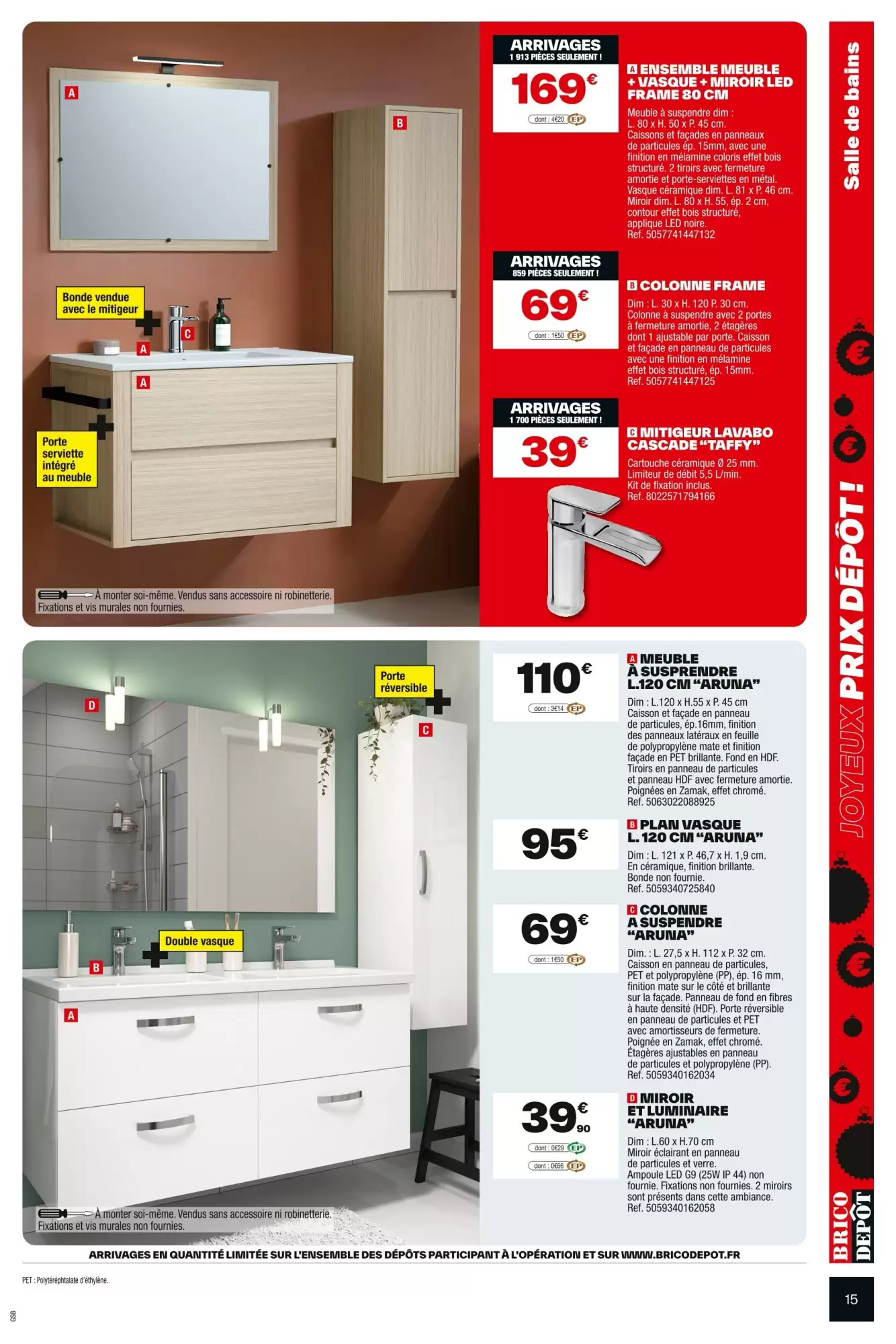 🛠️ Brico Dépôt JOYEUX PRIX DÉPÔT | Decembre 2025 Promos