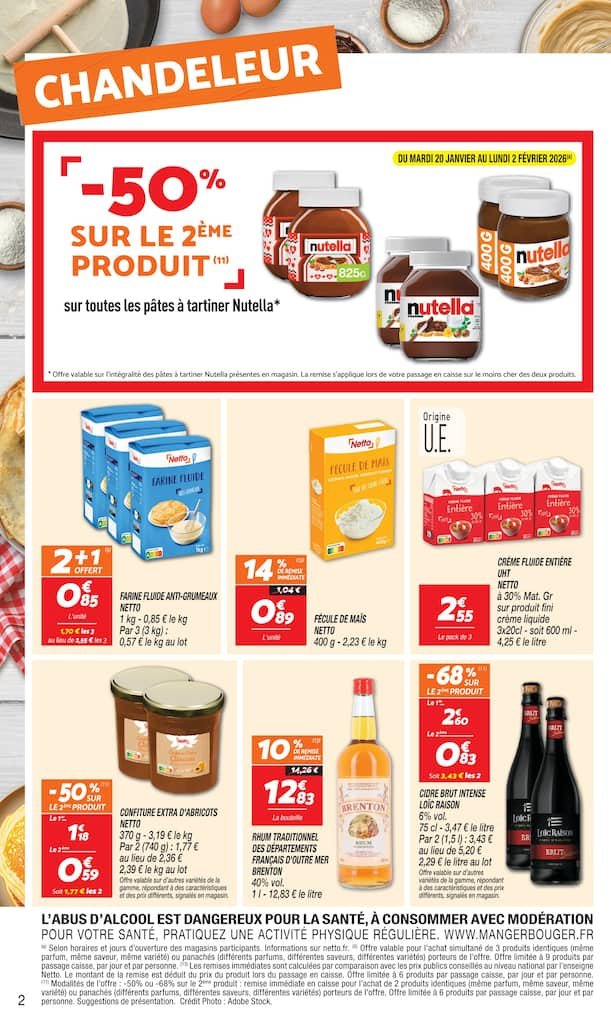 🥣Netto Prospectus: promos yaourts + 6€ dès 40€ d’achat