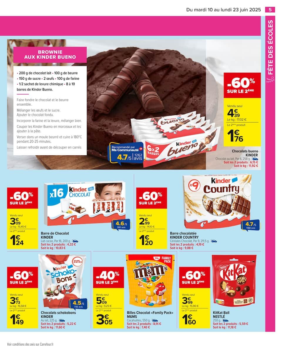 🎒 Carrefour Catalogues- Promo FÊTE DES ÉCOLES 📚✨
