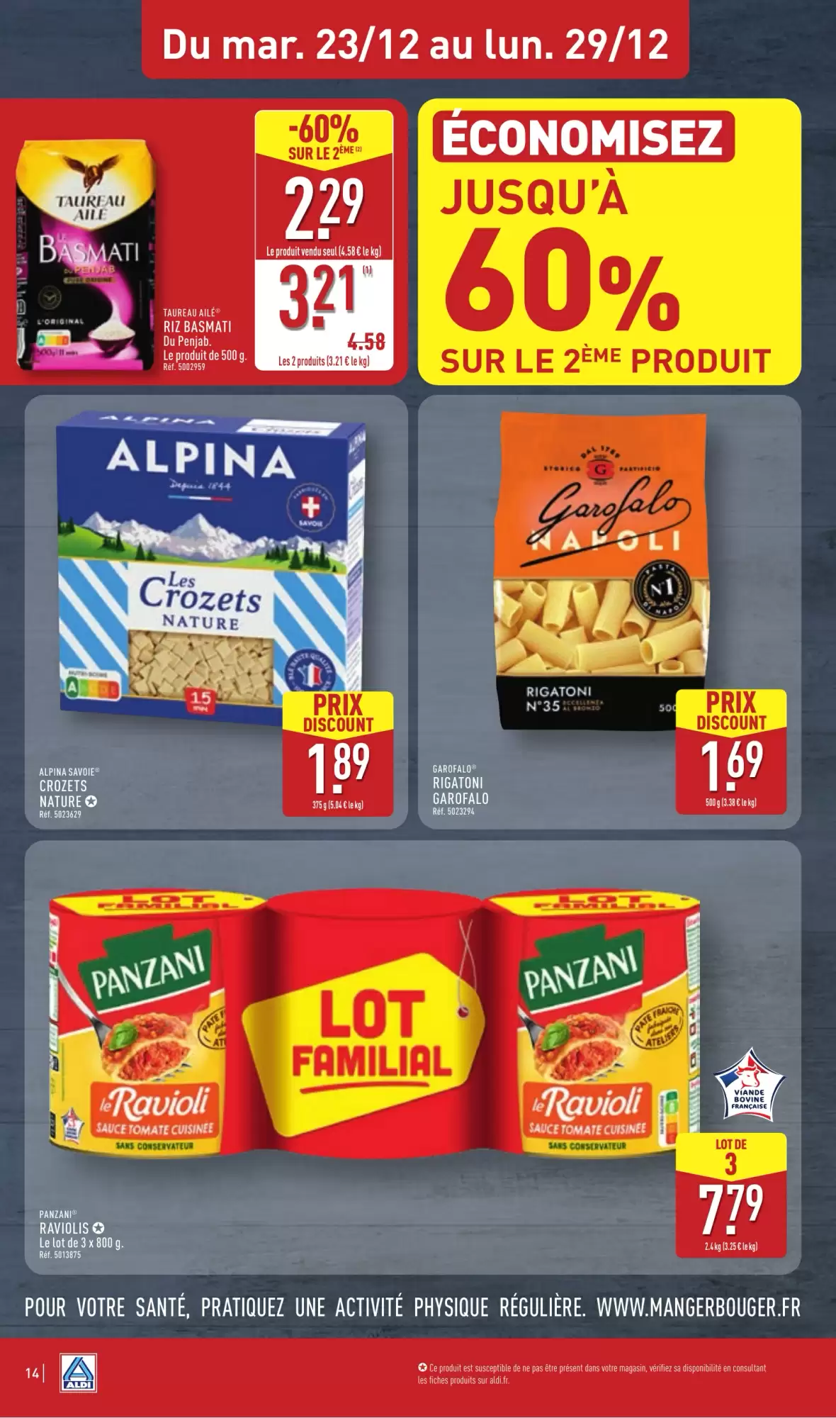 🎉 ALDI : Catalogue Fêtes — promos & prix discount ‑60%