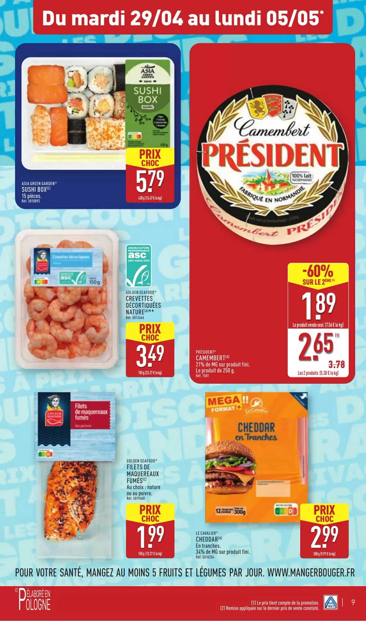 Aldi Catalogues du 29.04 au 05.05 - Grands Arrivages à Prix Discount! 🛒✨