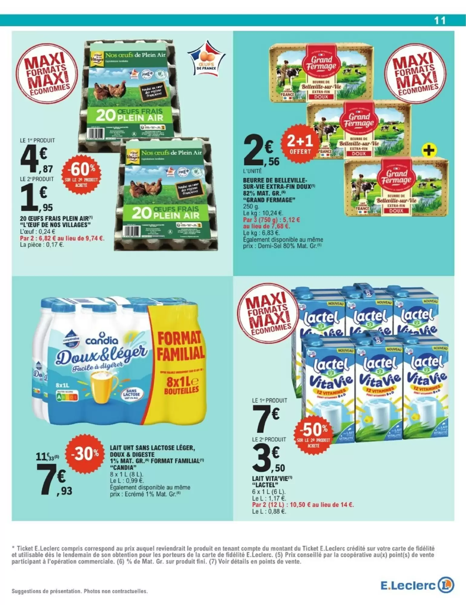 🔥E.Leclerc Catalogue – Maxi Format & Maxi Économies