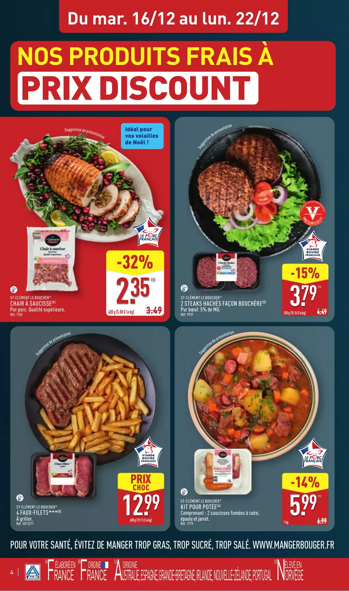 🎄 ALDI : Catalogue Fêtes à prix discount — jusqu’à ‑60%