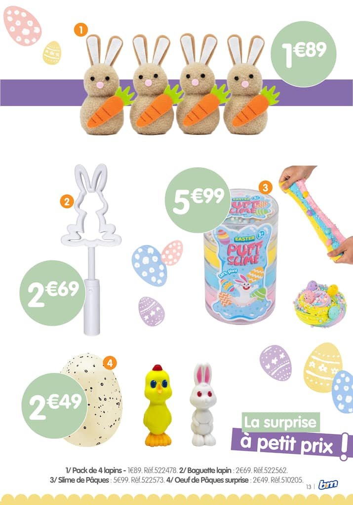 🐣 B&M Catalogue Mars | 🎉 Pâques à prix malins