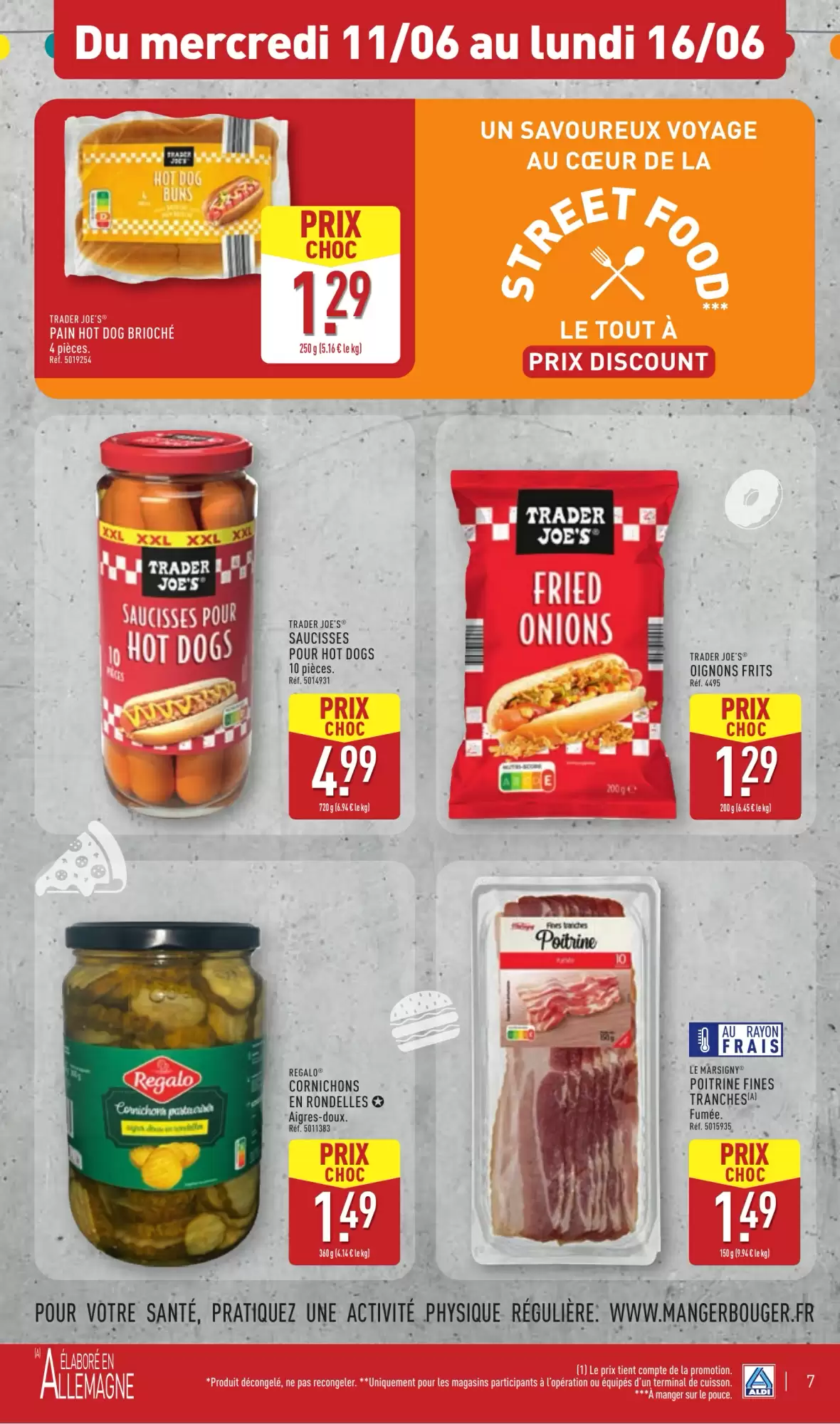🍔 Un Savoureux Voyage au Cœur de la Street Food – ALDI à Prix Discount ! 🛒