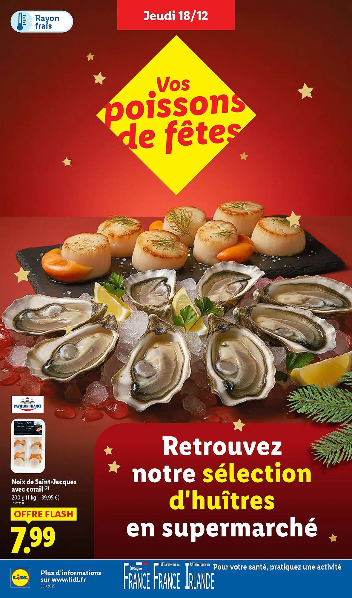 ✨ Lidl : Catalogue du 18/12 au 26/12 — Noël avec Deluxe!