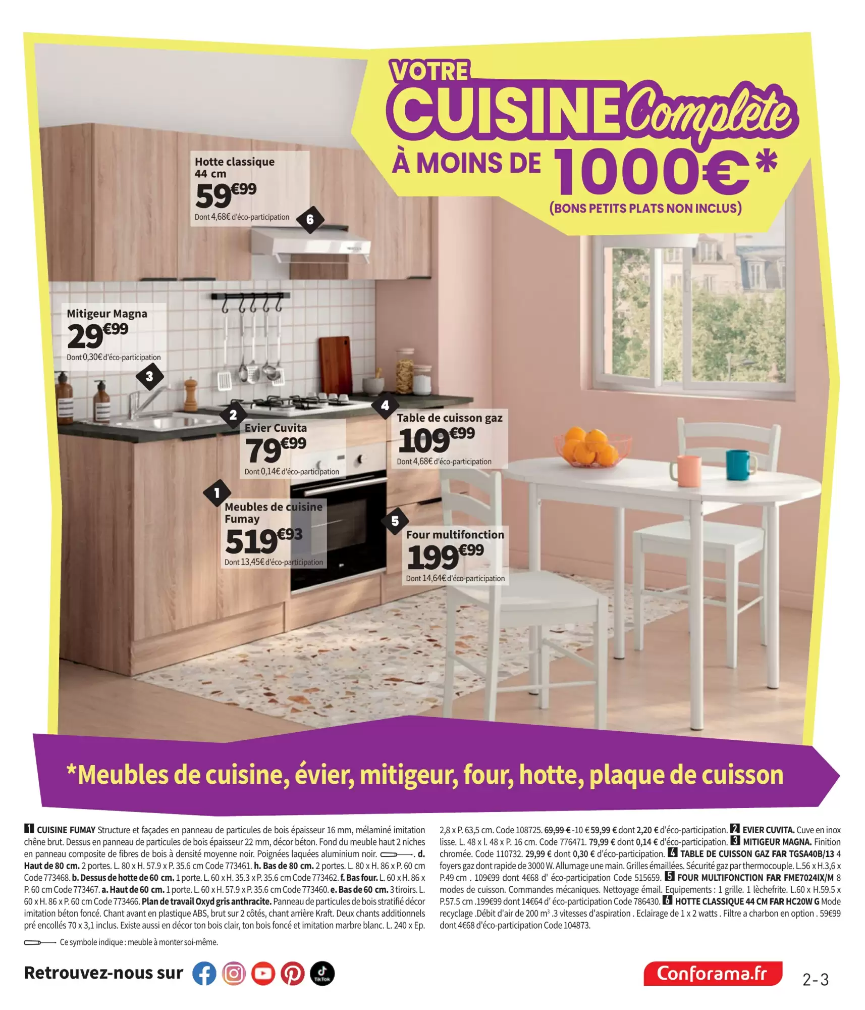 🛋️ Conforama Prospectus | 🏠 Confo Chez Soi : Offres Immanquables