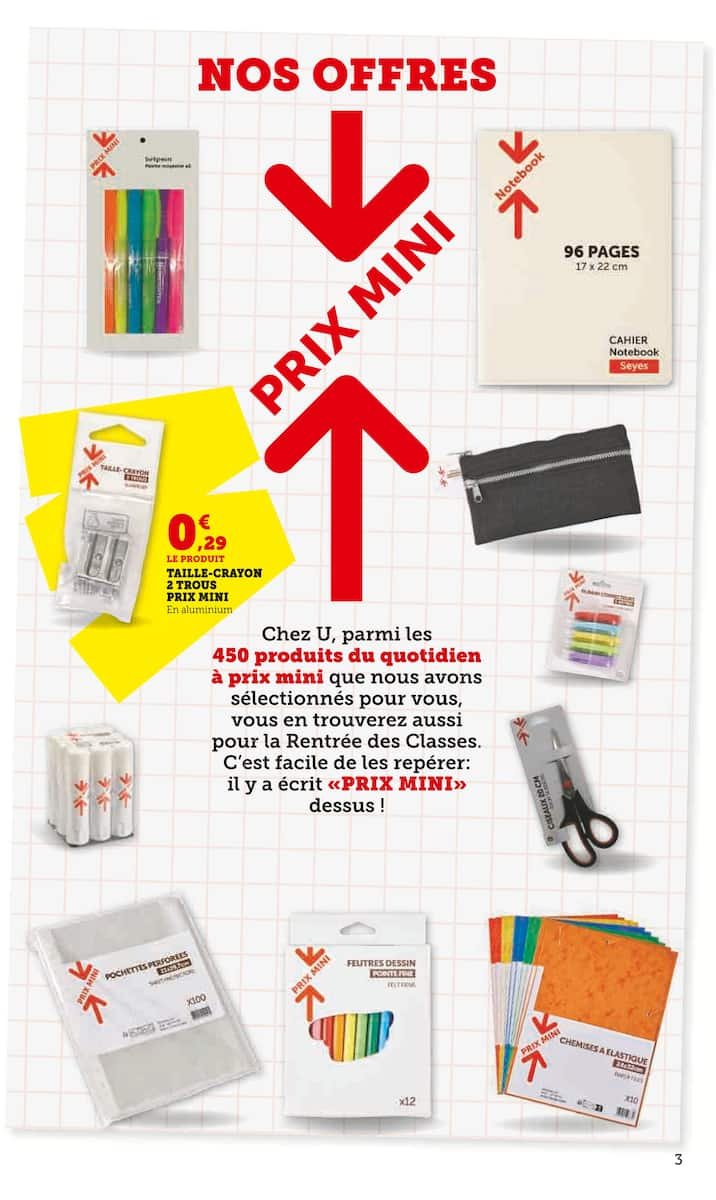SUPER-U 🛒 Catalogue Juillet | La rentrée à prix mini 📚💸