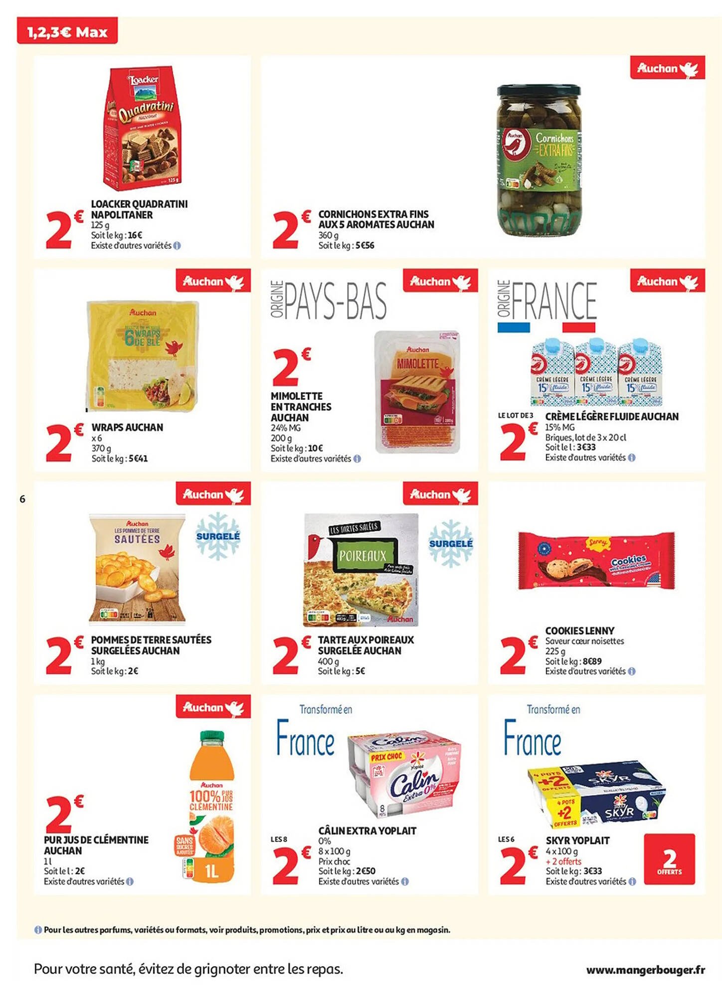 Auchan Catalogue – Le Bon Moins Cher (13–24 jan.)
