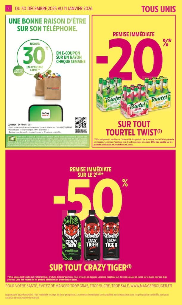 📅 Intermarché Catalogue du 30/12 au 11/01 – Bons Plans