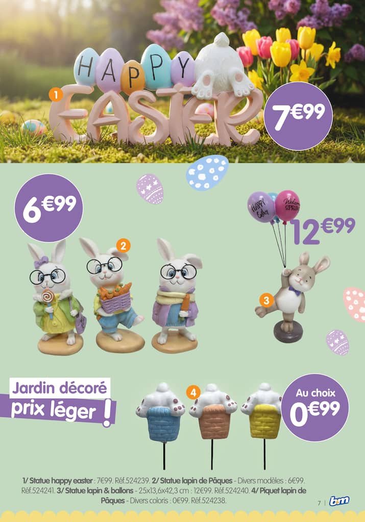 🐣 B&M Catalogue Mars | 🎉 Pâques à prix malins
