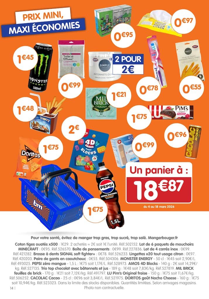 🐣 B&M Catalogue Mars | 🎉 Pâques à prix malins