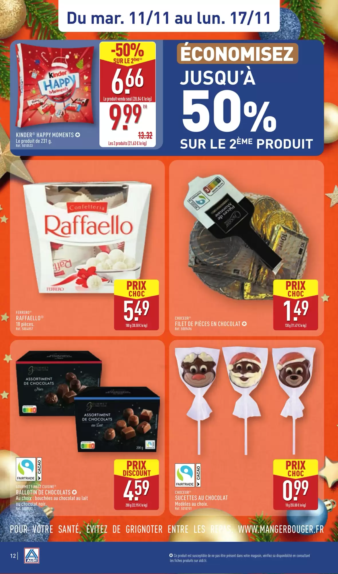 📖Aldi Arrivages Festifs 🎁 Jusqu’à -50% sur le 2ᵉ