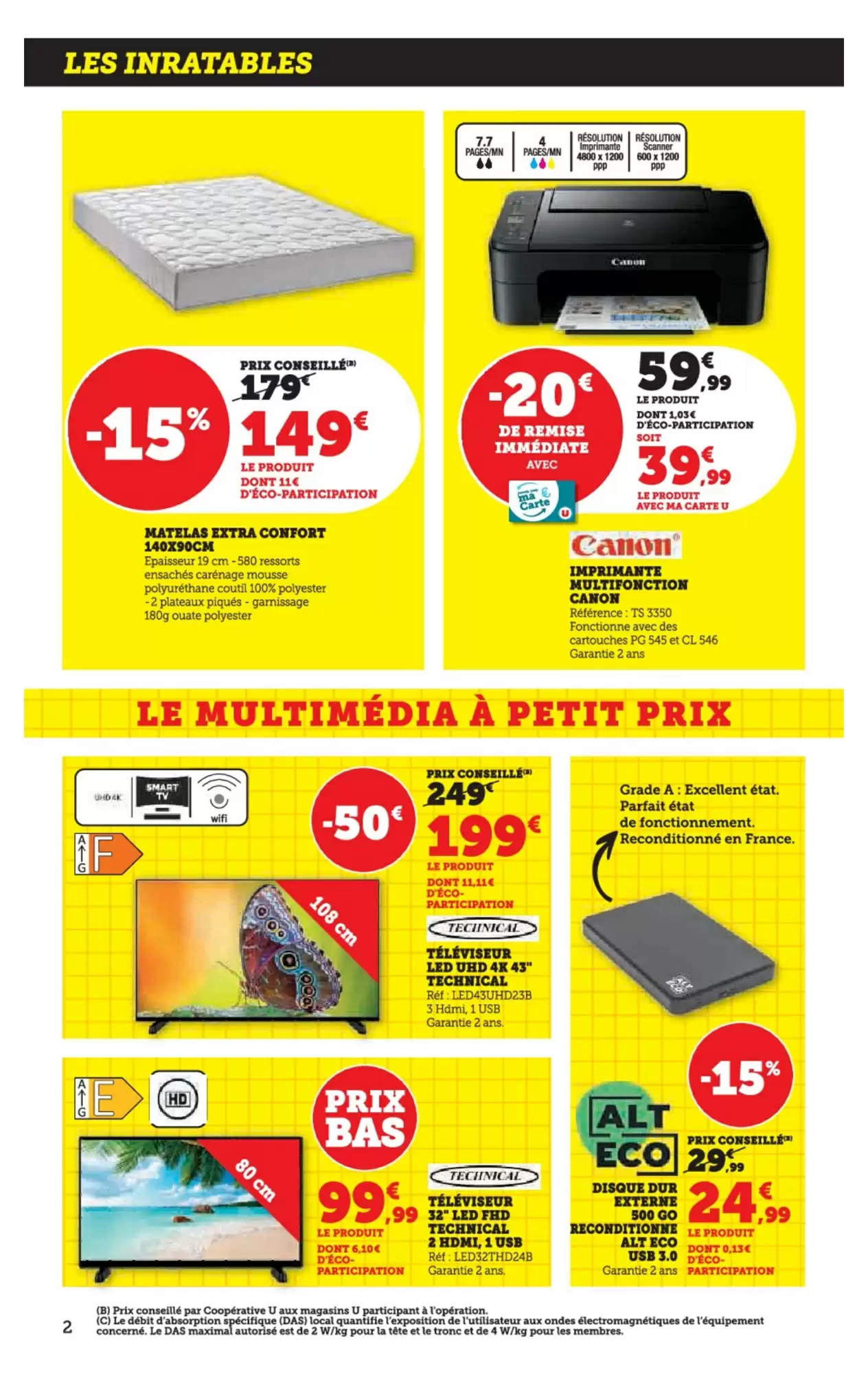 🎒 Super U La Rentrée | -20€ Immédiats avec Ma Carte!