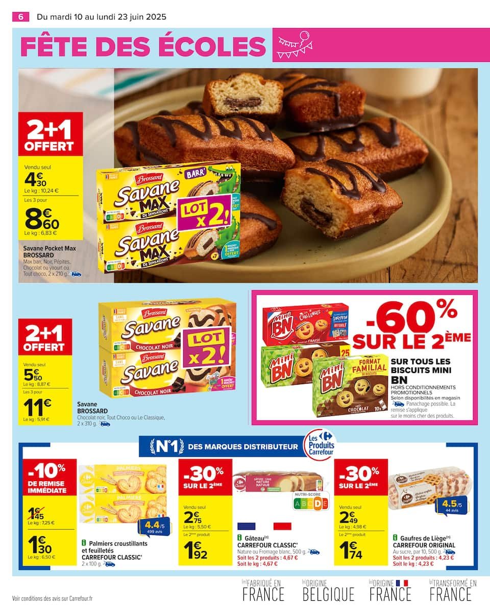 🎒 Carrefour Catalogues- Promo FÊTE DES ÉCOLES 📚✨