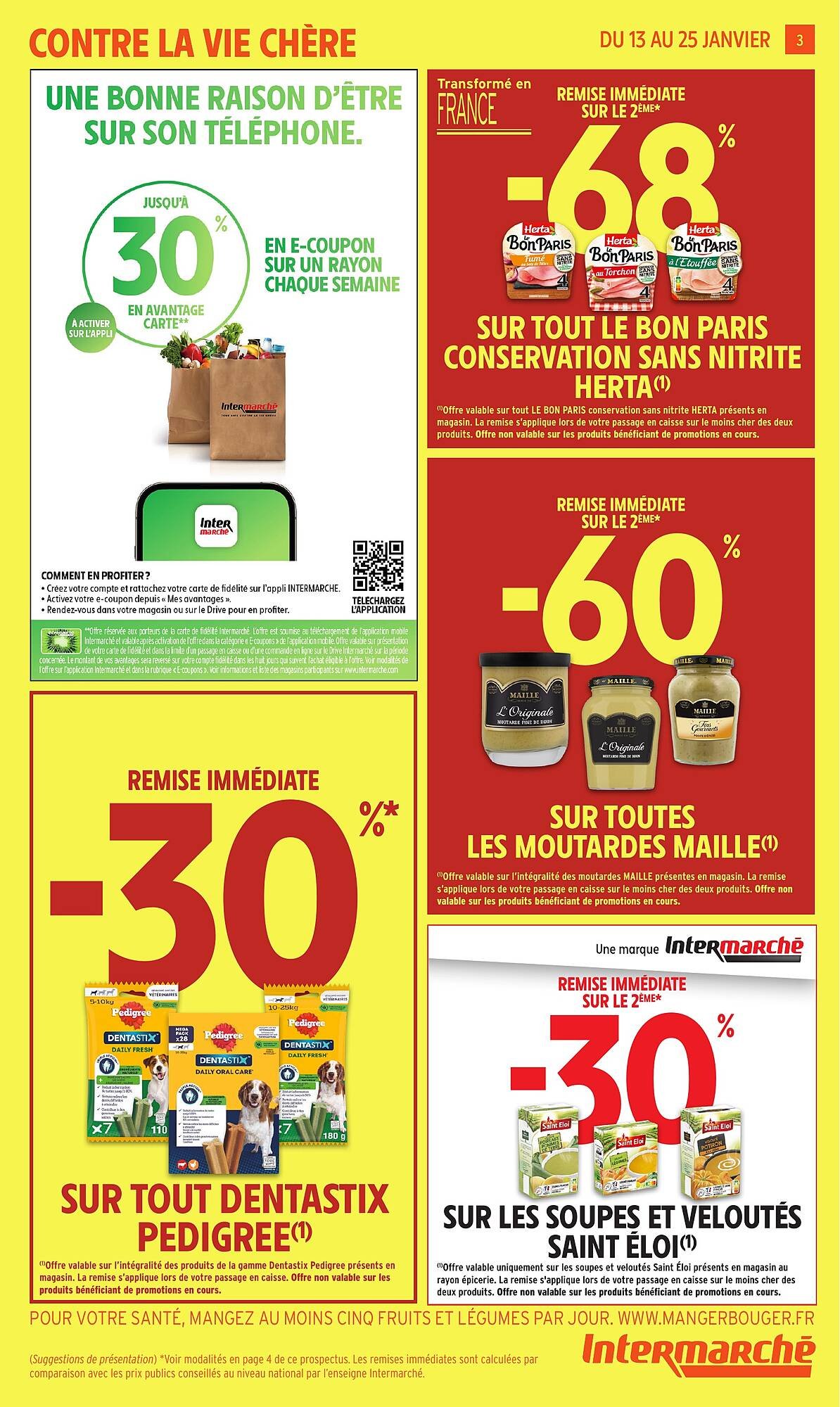 🎯Intermarché Express – 100% Remboursés (13–25 jan.)