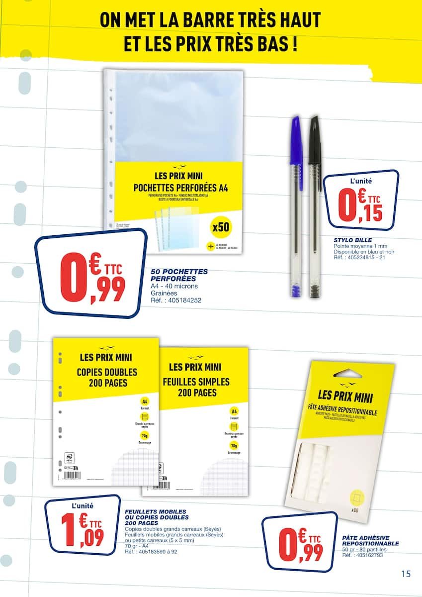 Bureau Vallée ✏️ Jusqu’à -60% sur la rentrée!