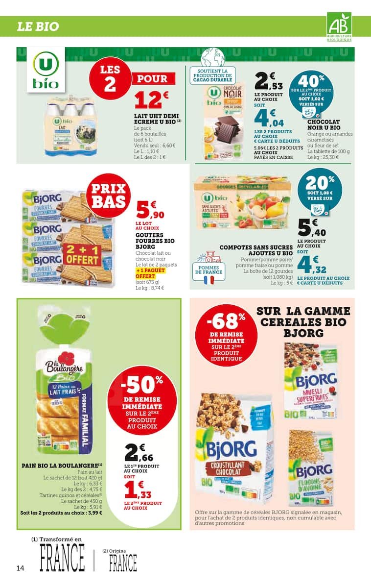 🧀 Catalogue U-Express – Blini Fouetté Échalote & Ciboulette