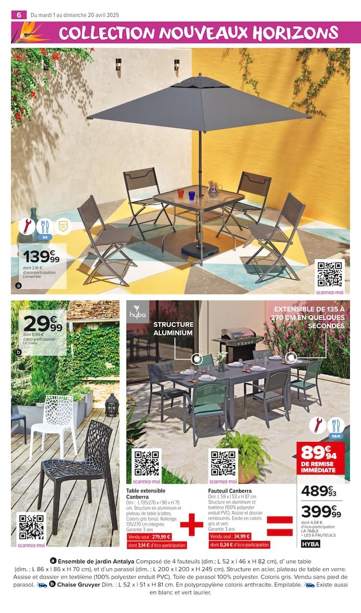 🌿 Carrefour Market : Profite Enfin de Son Jardin ! 🌞