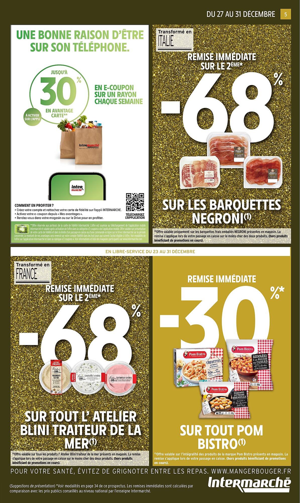 🥃 Intermarché Super : Catalogue — Jusqu’à 30€ offerts alcool