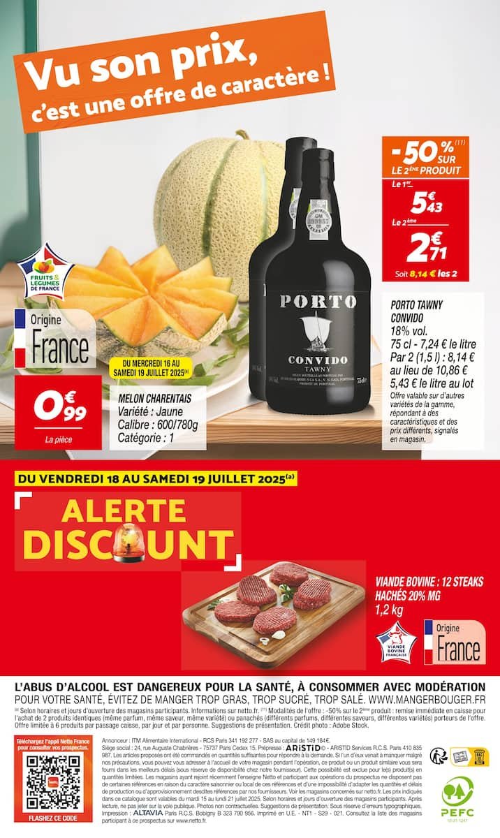 Netto 📅 Rendez-vous PRIXBAS 💸 | Offres chocs à saisir !
