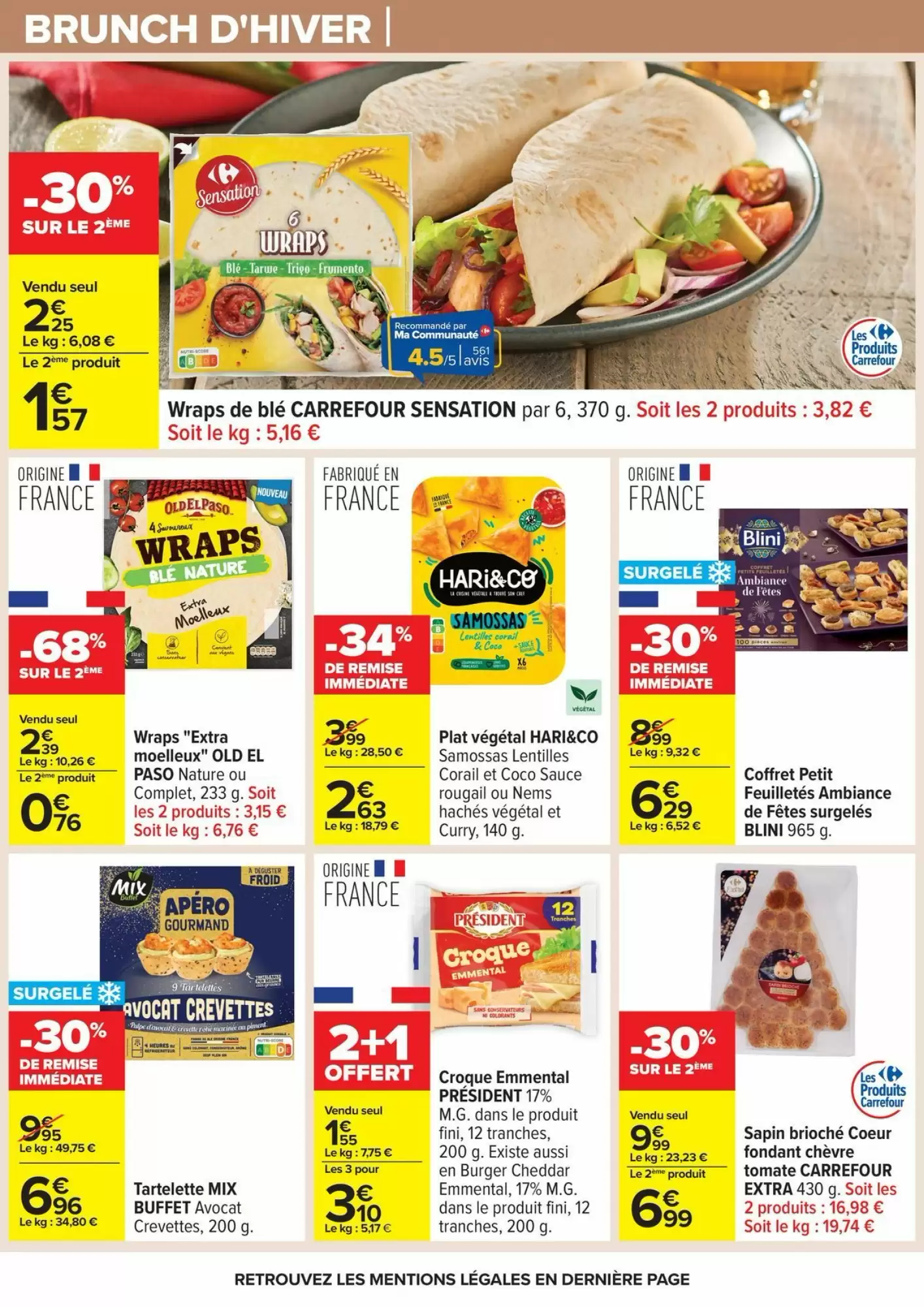 🎁 Carrefour : Catalogue du 23/12 au 05/01 — Offres fêtes