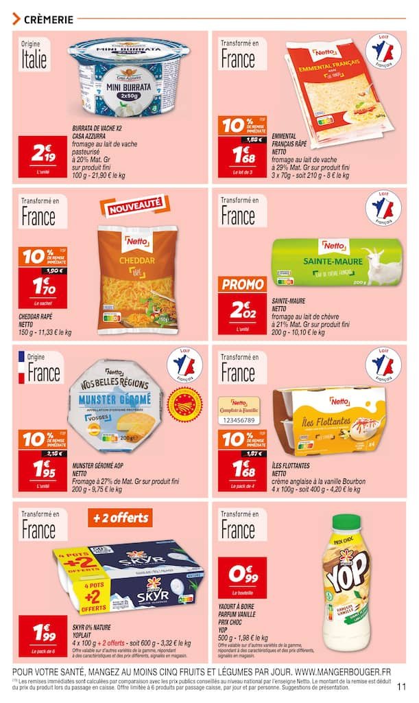 🛒 Netto Prospectus – Nouvelle Offre Exclusive Ma Carte Netto ✨