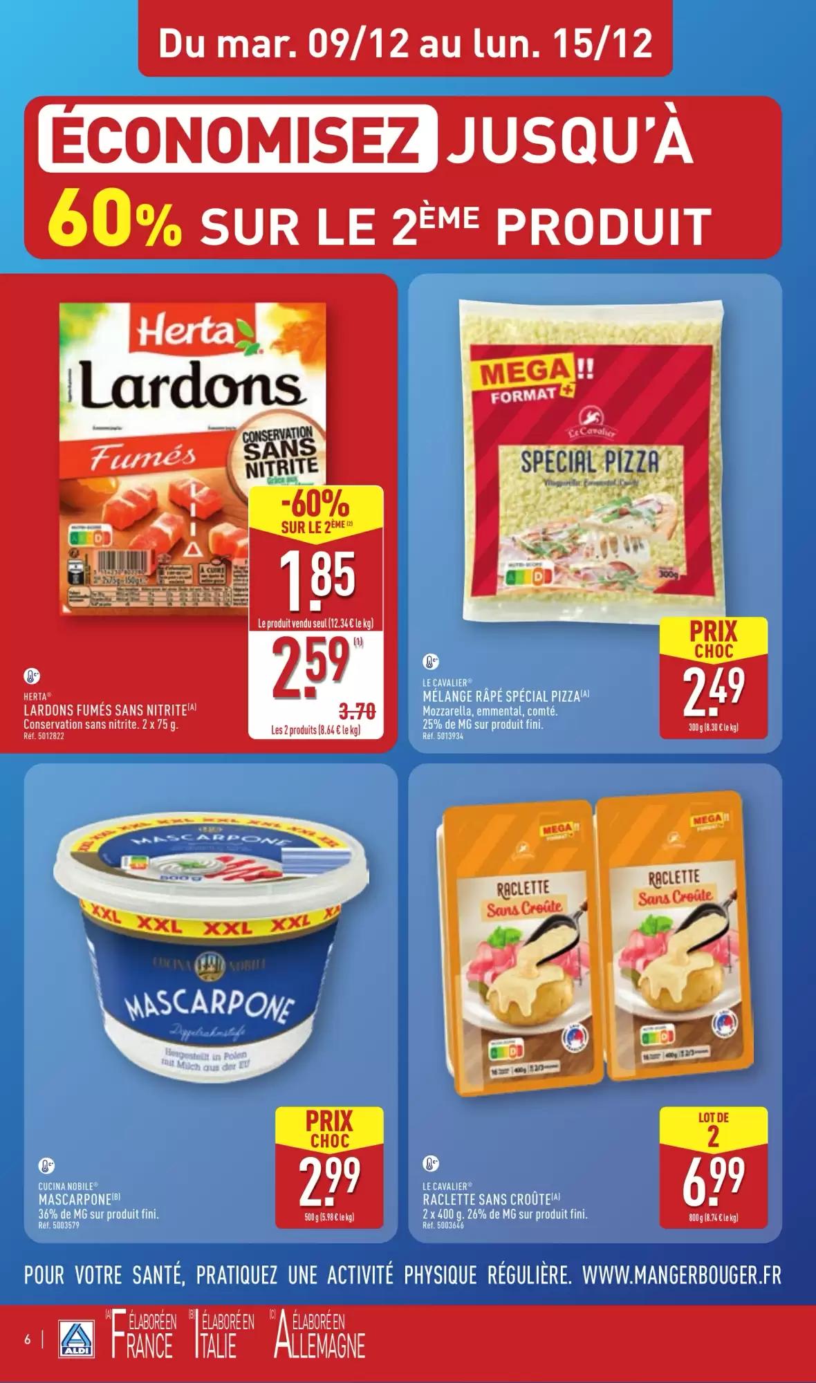 🎄 ALDI : Catalogue Fêtes à prix discount — jusqu’à ‑60%