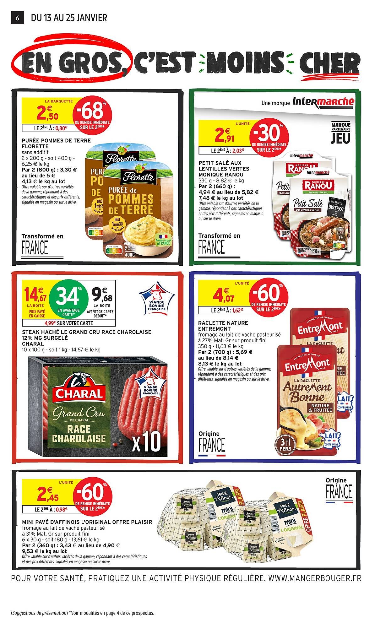 🎯Intermarché Express – 100% Remboursés (13–25 jan.)