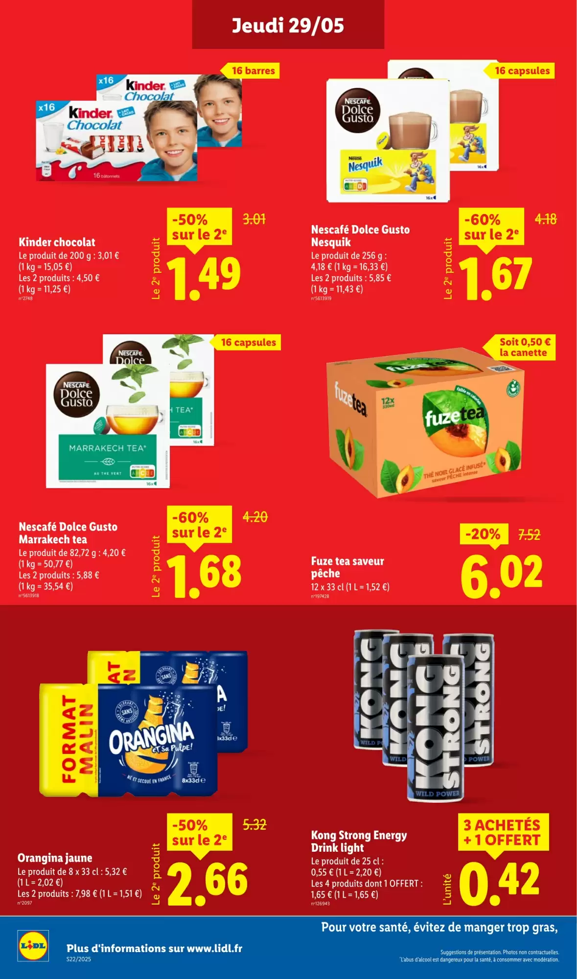 🏷️ Lidl Catalogue - Coup d'envoi sur les promos ! 🎯