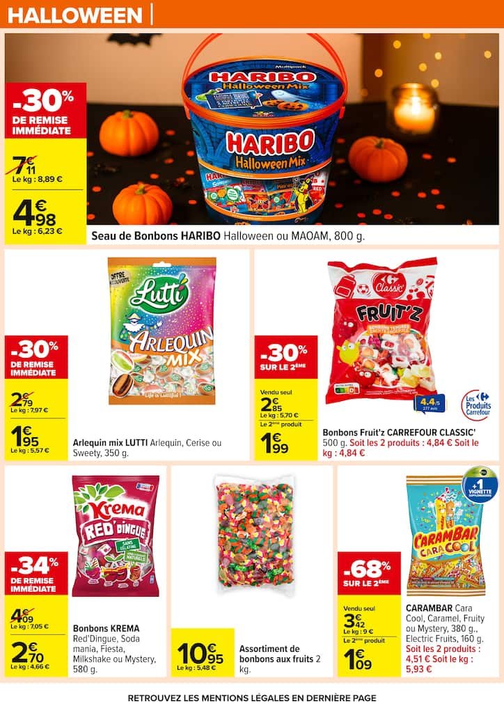 🎃 Carrefour Catalogue Halloween – Des Prix Affreusement Ridicules 👻