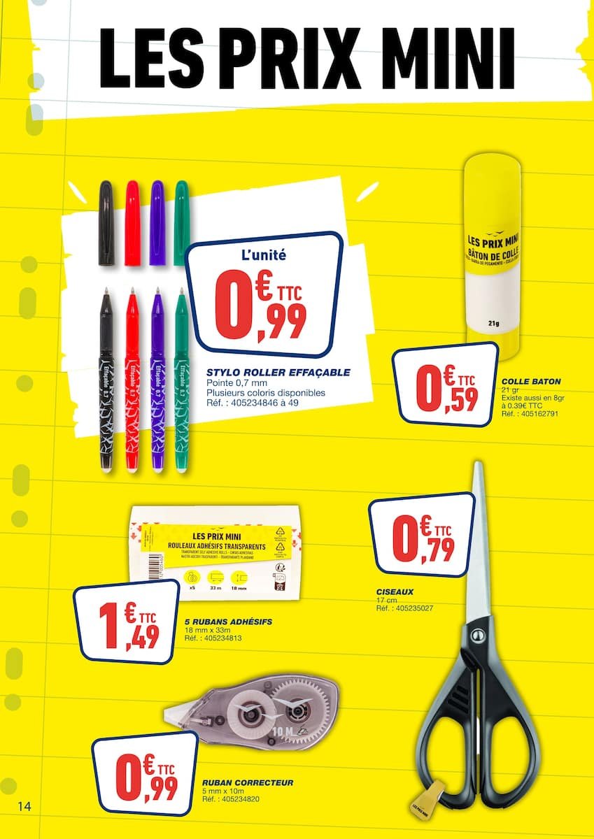 Bureau Vallée ✏️ Jusqu’à -60% sur la rentrée!