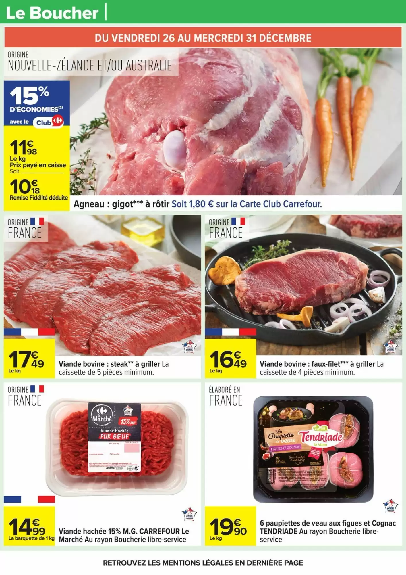 🎁 Carrefour : Catalogue du 23/12 au 05/01 — Offres fêtes