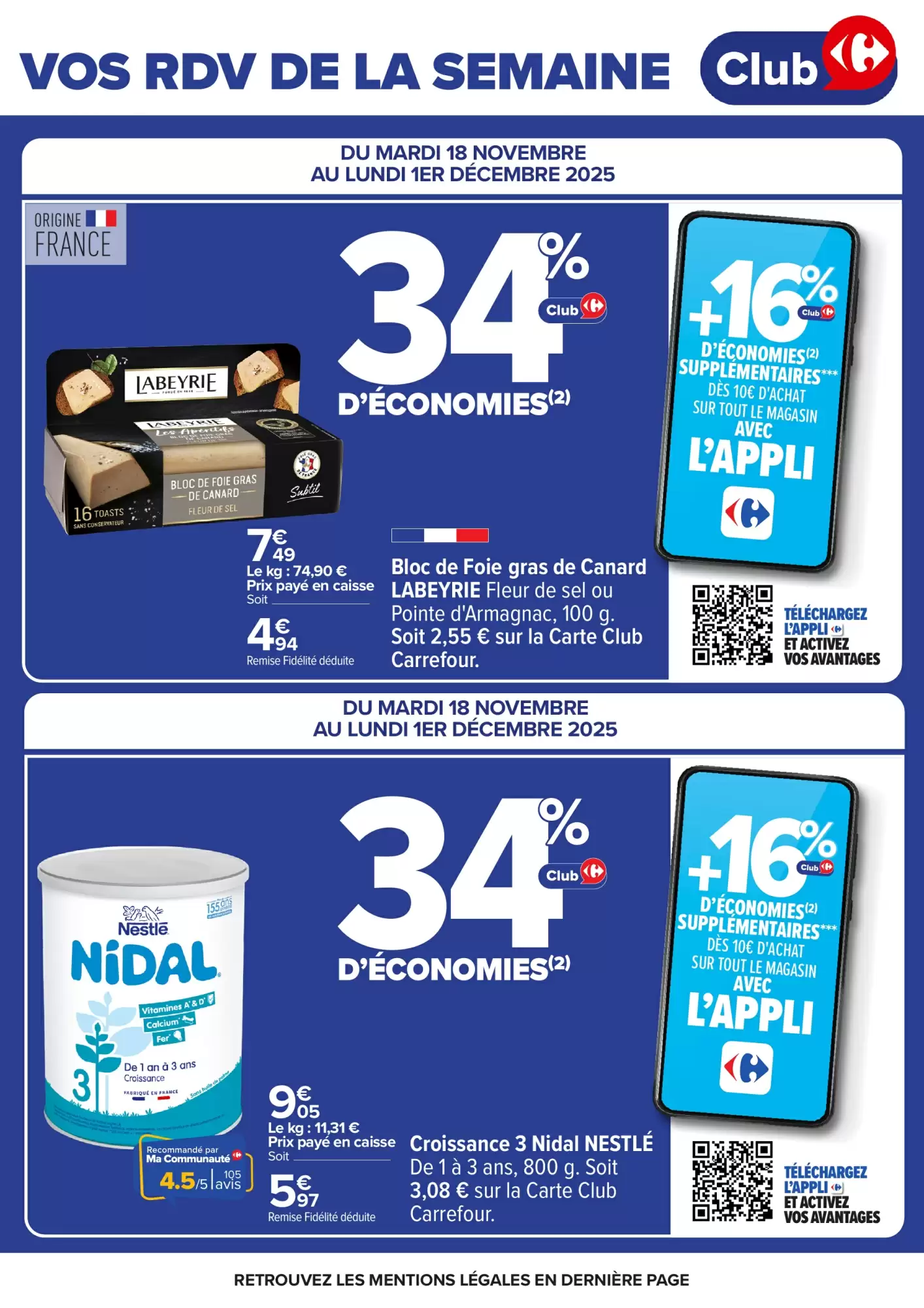 🎄Carrefour Catalogue | Offres Noël Novembre 2025 ✨ Jusqu’à -50%