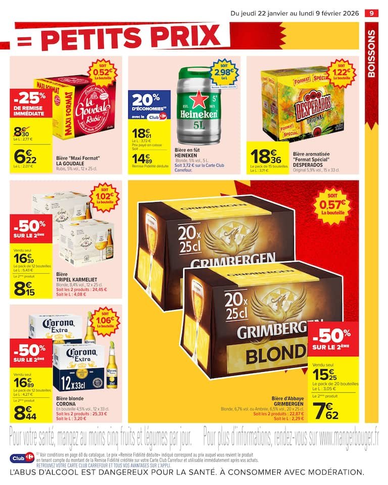 🧺Catalogue Carrefour : gros volumes, petits prix – café & lessive