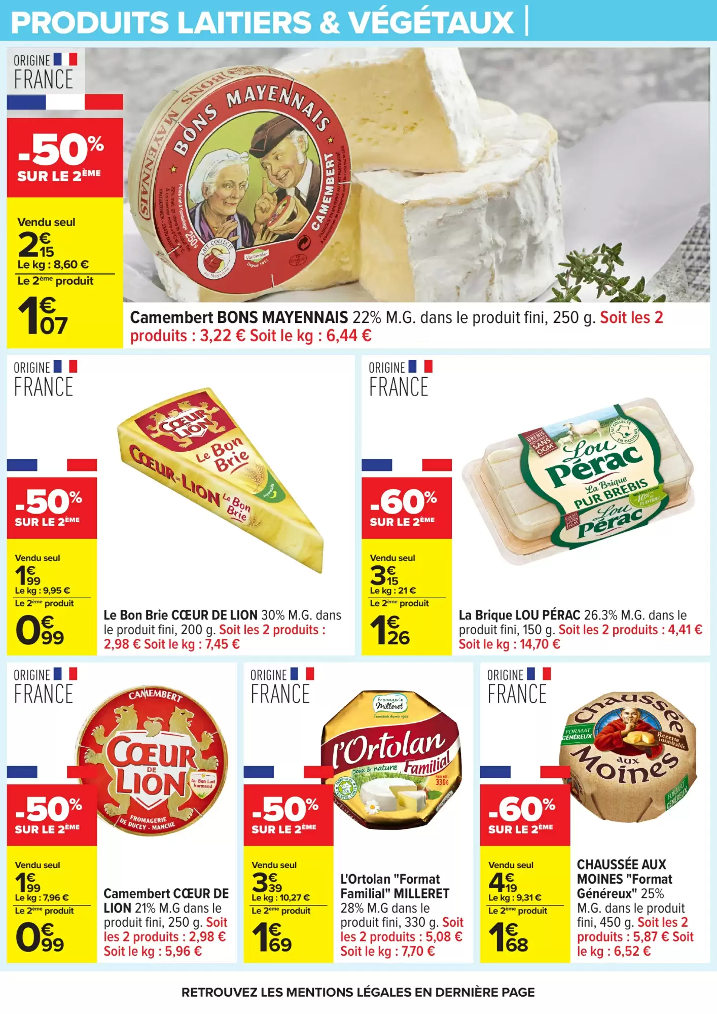 🍫Carrefour Catalogue – Mois VIP : Promos -50% Chocolats Pâques