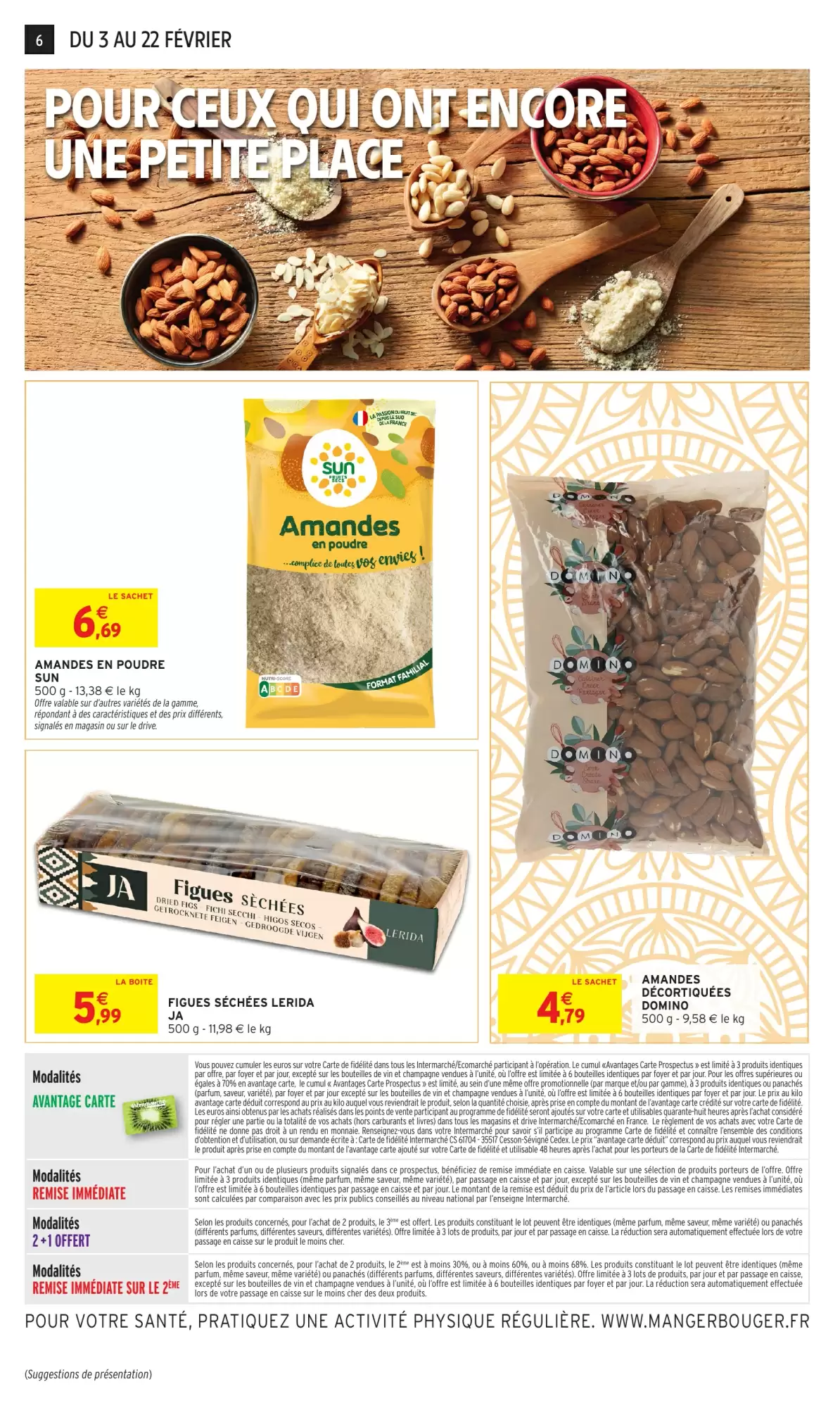 🌴Intermarché : spécial Orient – fruits secs à prix doux