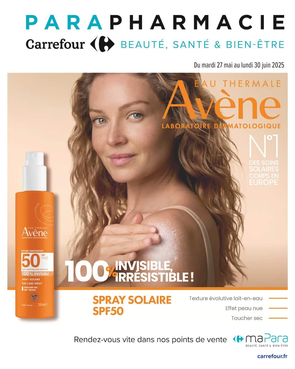 🔥 Catalogue Carrefour Parapharmacie - Beauté, Santé & Bien-Être! 🎯