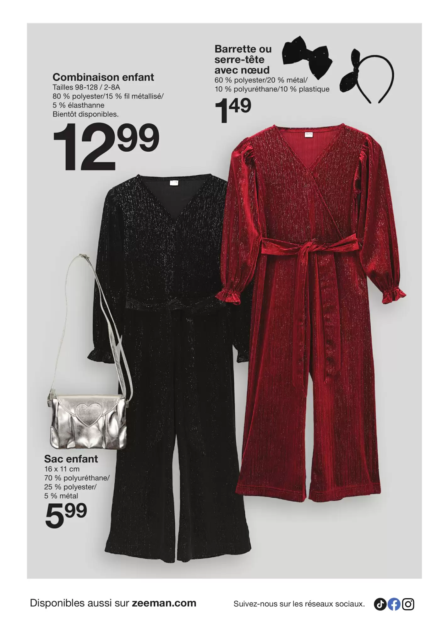 👗Zeeman Catalogue 🎉 Tenues de Fête & Déco à Petits Prix