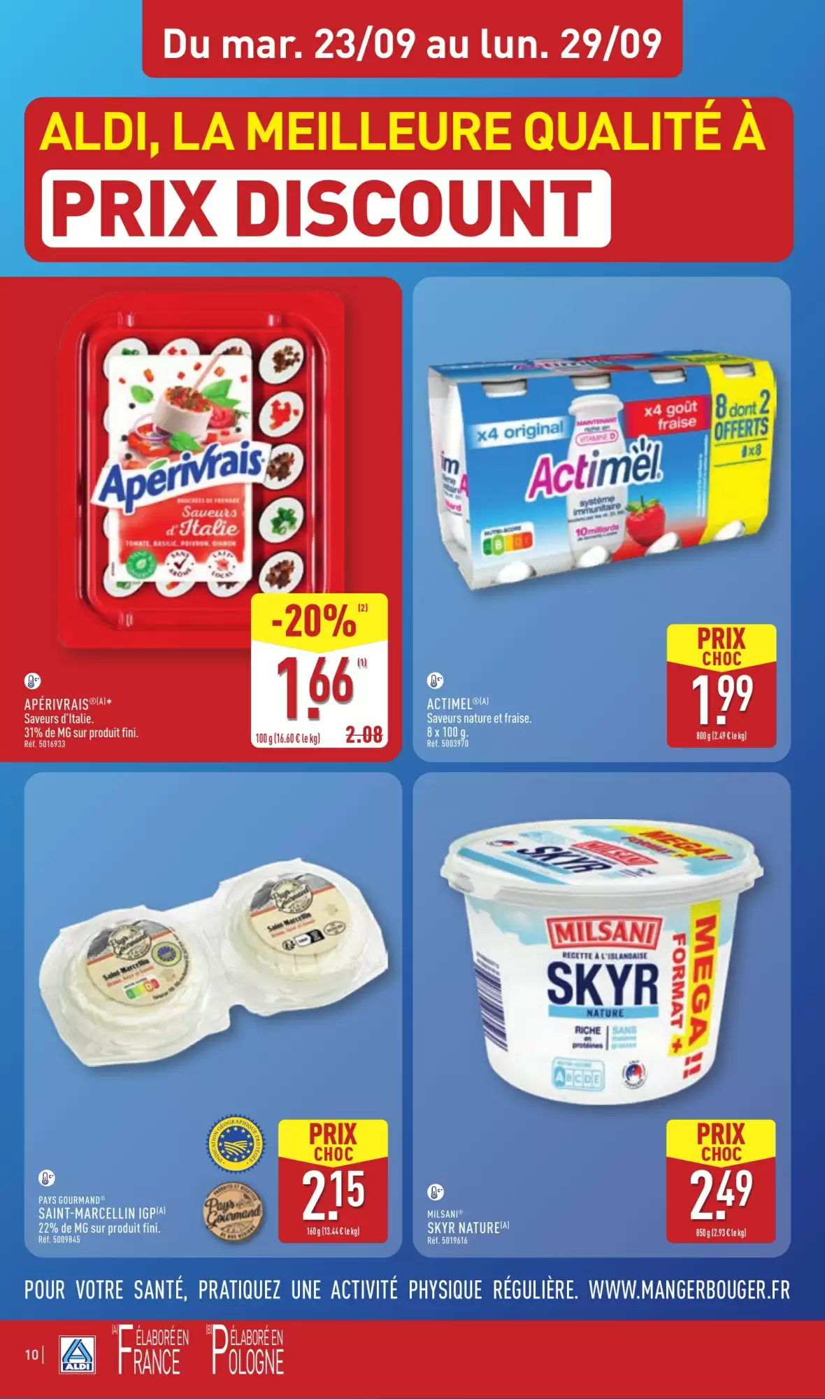 🛒 ALDI Catalogue du 24 au 28 Septembre – Offres à saisir!
