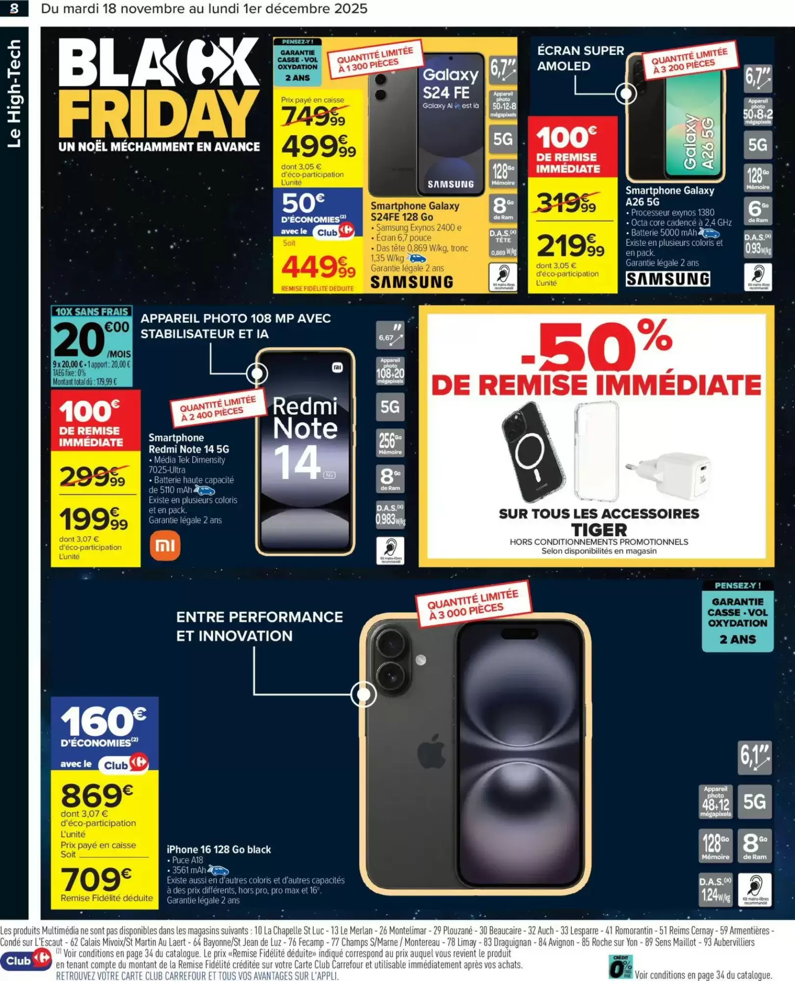 Carrefour Catalogue | Black Friday 🎁 Offres Immanquables 2025